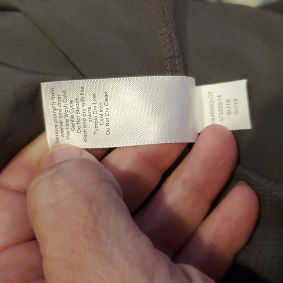 Athleta Arbor Olive Skyline Skort Women Paper bag Waist Belt Skirt Green Size 12 - Picture 11 of 11